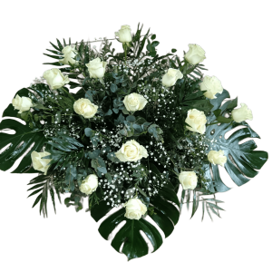 centro de flores para tanatorio